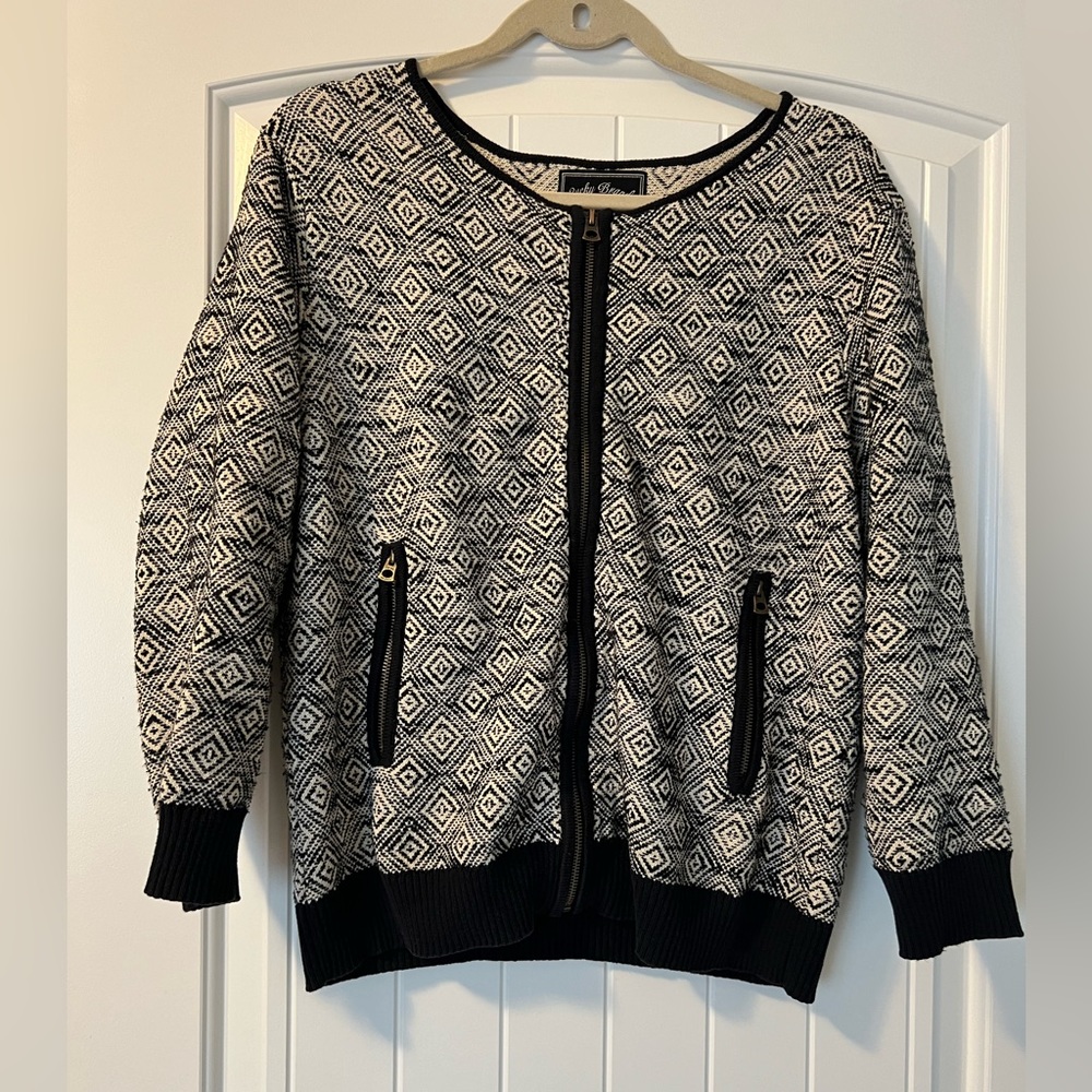 Lucky Brand Women's Zip Up Cardigan